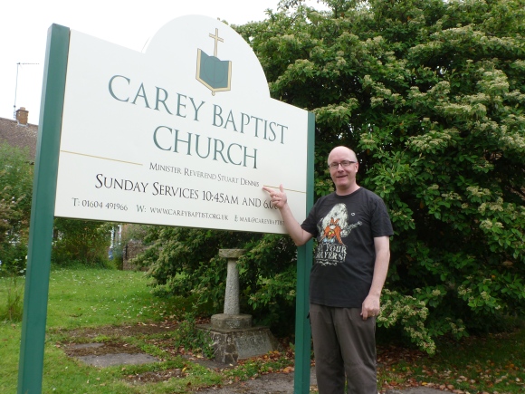 67 Reverend Stuart Dennis at Carey Baptist Church